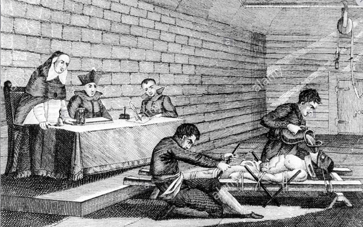 شکنجه های قرون وسطایی و تفتیش عقاید