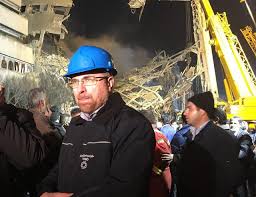 عملیات آواربرداری ساختمان پلاسکو 