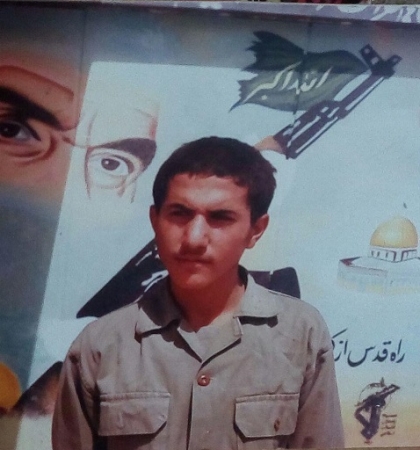 کشتار ایرانیان توسط ایرانیان، شهید رضا قنبری به روایت عکس ها