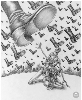 جنون زورمداران بر زیادت توانایی بر کشتار و کنترل انسان