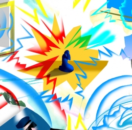 در آشوب دل است که خلق می شود