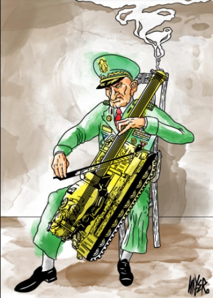 جنگ تحمیلی دیگری را در پارچه ایی لطیف پیچیده، دوباره در بقچه ایرانیان نهادند