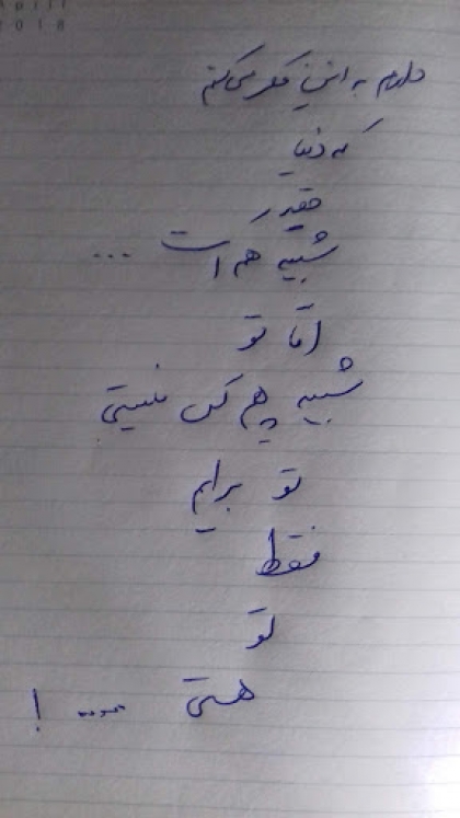 تحیّر چون مرغی بُوَد که از مأوای خود بشود به طلب چینه، و چینه نیابد و دیگربار راه مأوی نداند