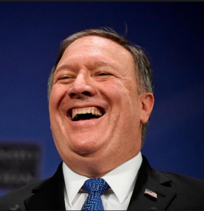 ها پمپئو هم شارودی از کار در رفت