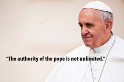 قدرت یک رهبر مذهبی مطلق نیست