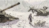 هم آواز با کاروان مویه کنان خون و آتش در این سوی آمودریا